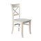 International Concepts Set of 2 Charlotte X-Back Chairs, Unfinished C-31P - alternate 2